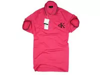 ck hommes short sleeve t-shirt cktsm red